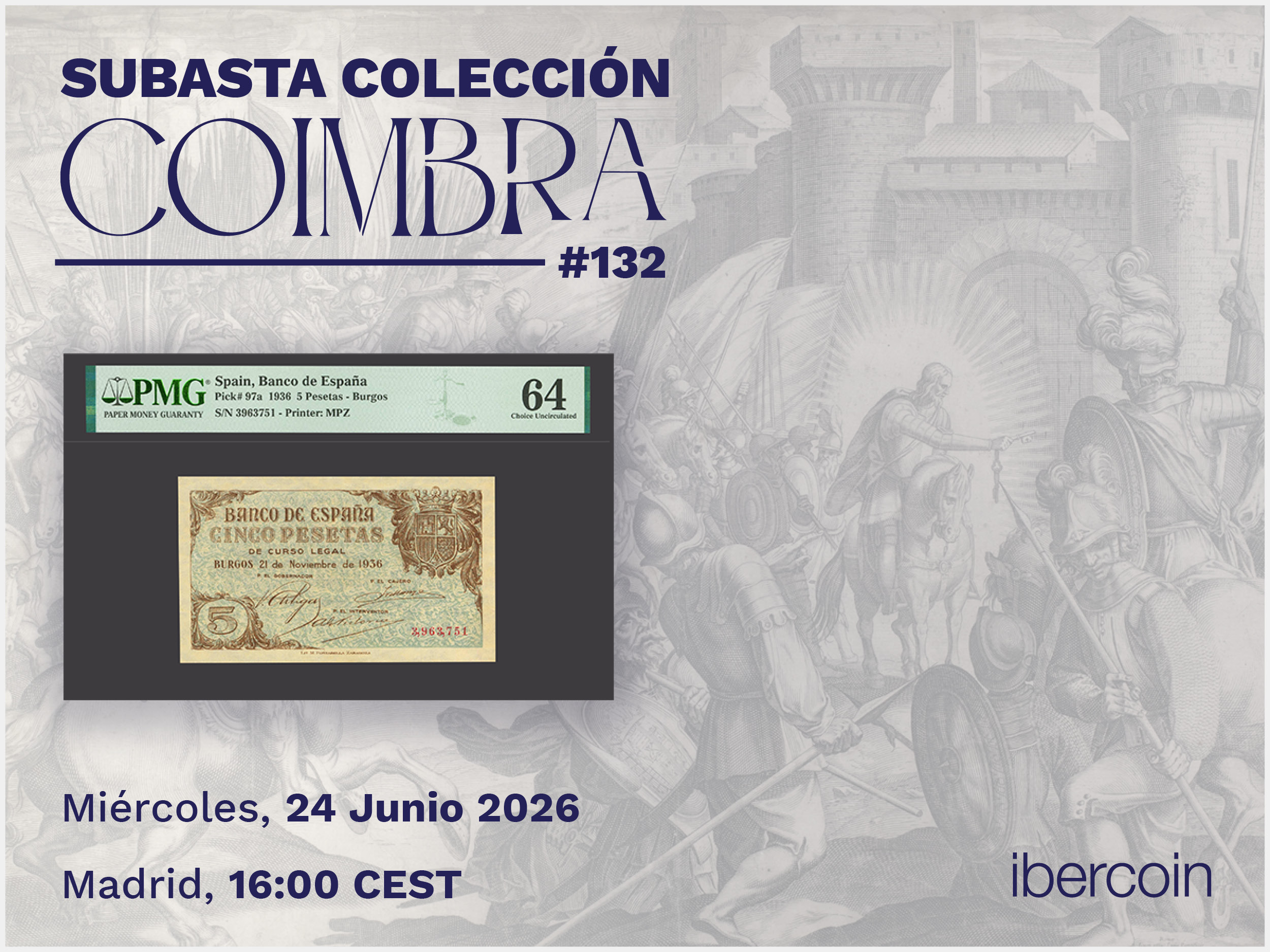 Subasta Colección Coímbra