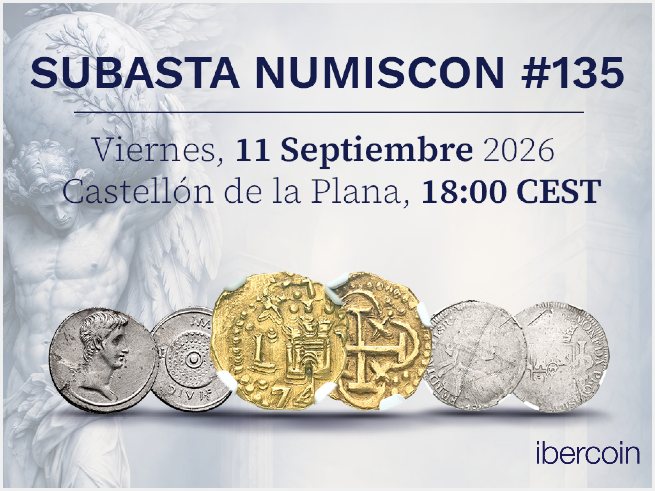 Subasta Numiscon