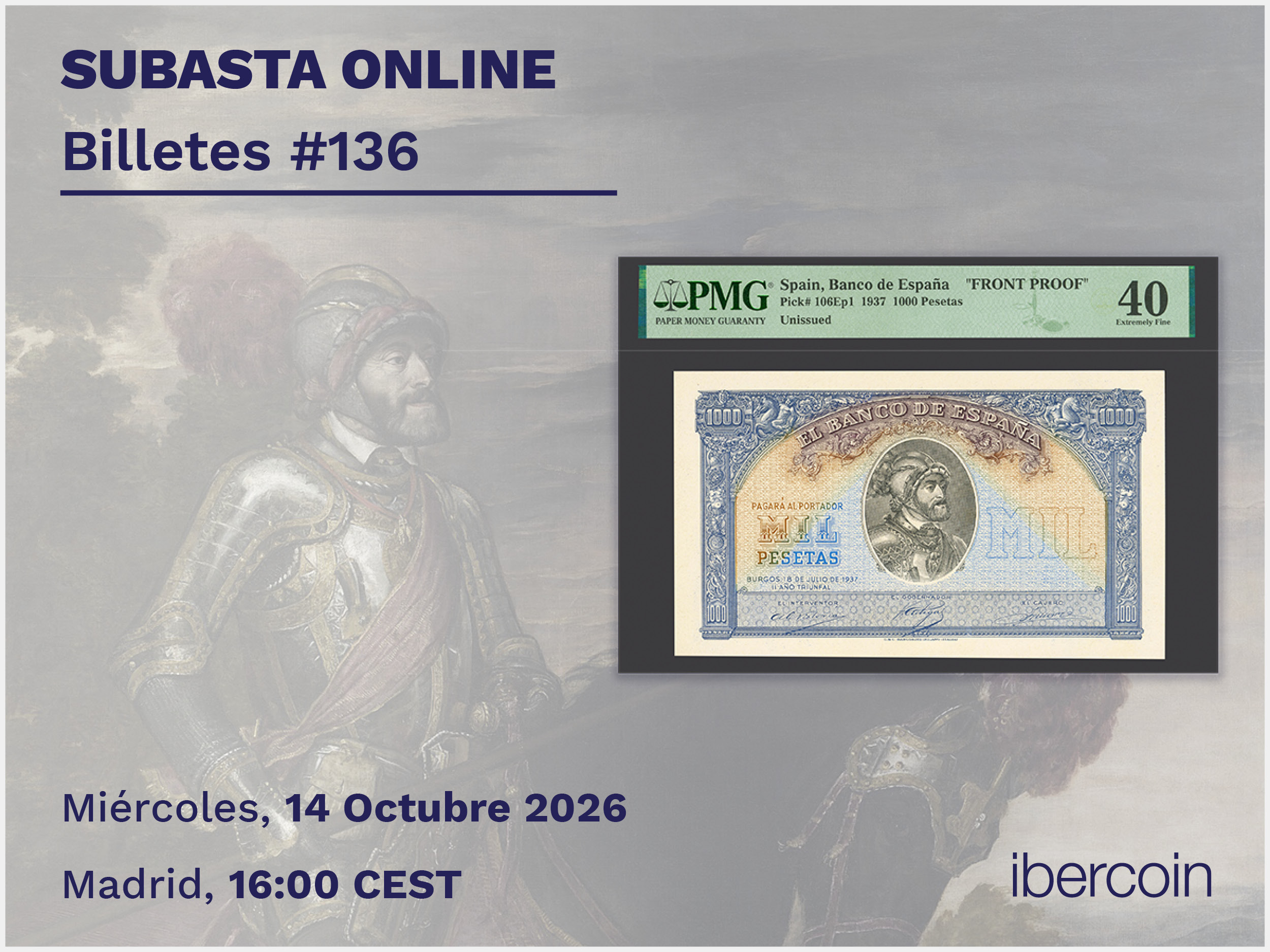 Online Auction Banknotes