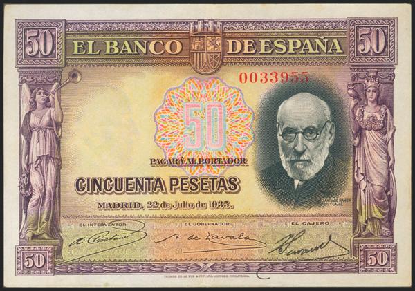 152 - Billetes Españoles