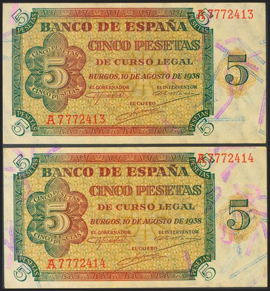 322 - Billetes Españoles