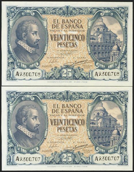 329 - Billetes Españoles