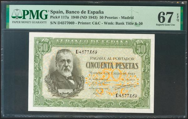 336 - Billetes Españoles