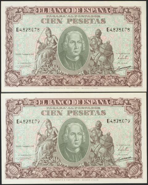 342 - Billetes Españoles
