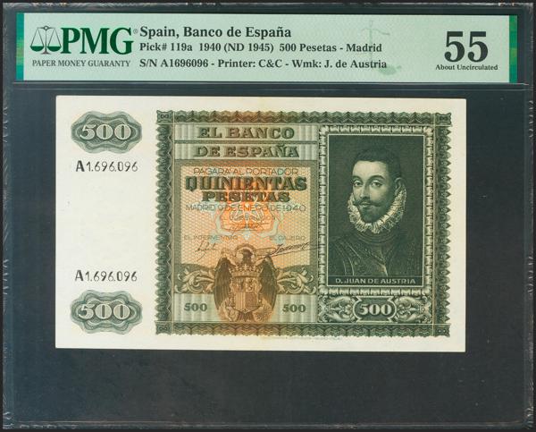 345 - Billetes Españoles