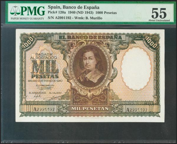 348 - Billetes Españoles