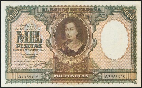 349 - Billetes Españoles