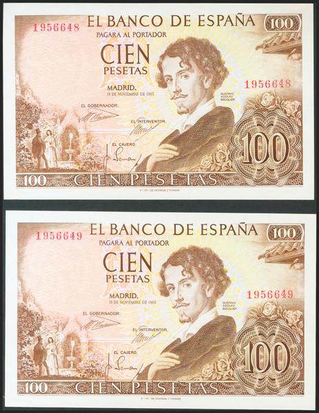 654 - Billetes Españoles