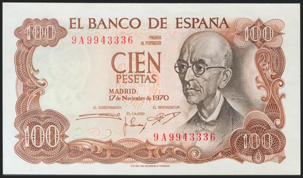 673 - Billetes Españoles