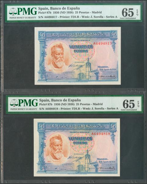 M0000006685 - Spanish Bank Notes
