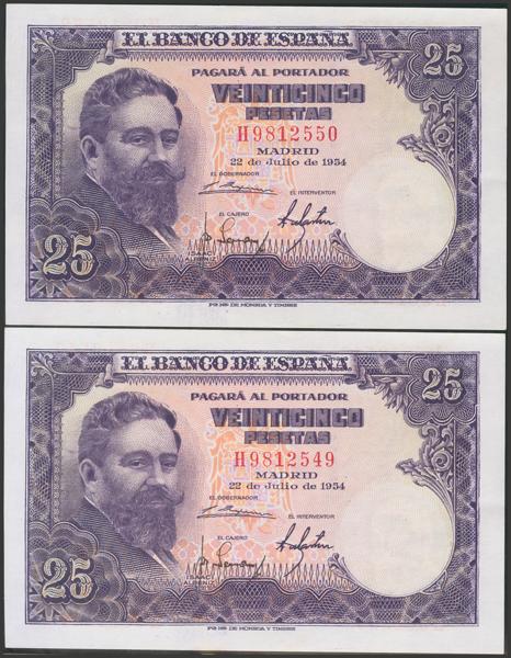 M0000012340 - Spanish Bank Notes
