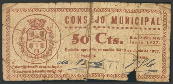 M0000012551 - Billetes Guerra Civil