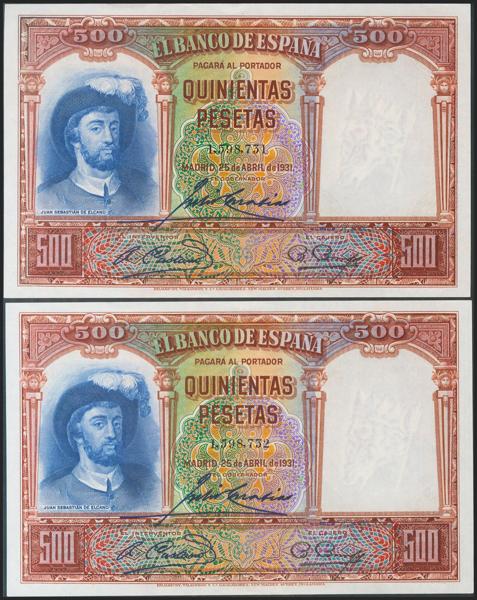 M0000013393 - Spanish Bank Notes