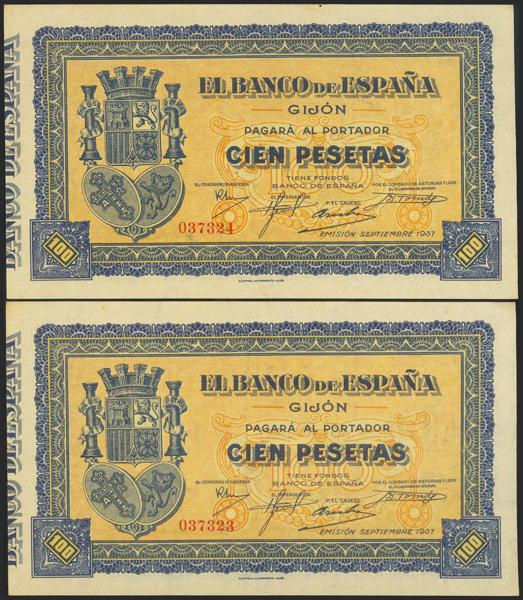 M0000013460 - Spanish Bank Notes