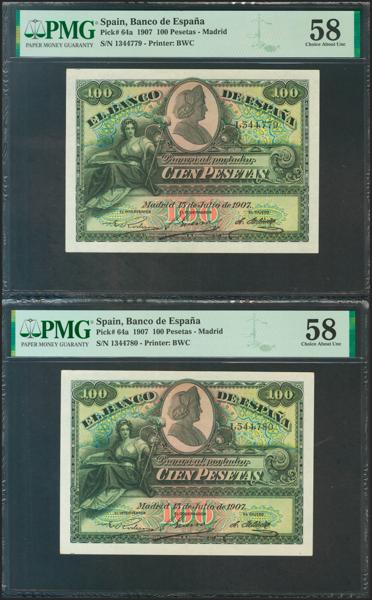 M0000014273 - Spanish Bank Notes