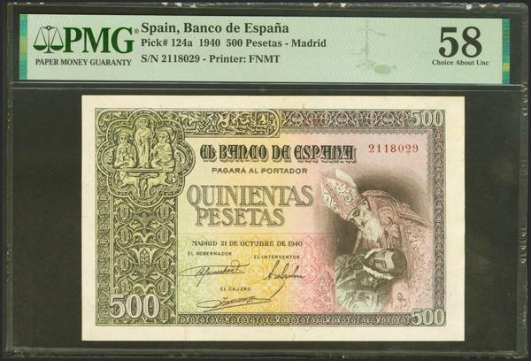 M0000019322 - Spanish Bank Notes