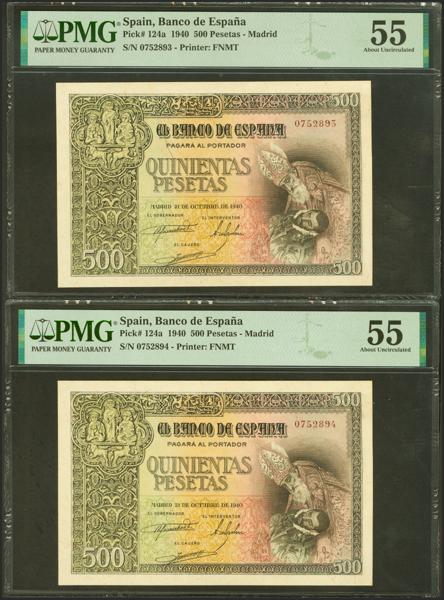 M0000019323 - Spanish Bank Notes