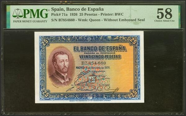 M0000019876 - Spanish Bank Notes