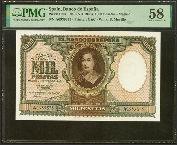 M0000019888 - Spanish Bank Notes