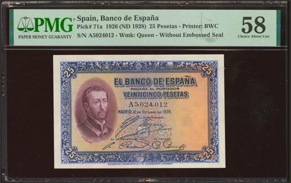 M0000022077 - Spanish Bank Notes