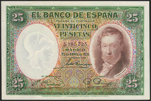 M0000022341 - Spanish Bank Notes