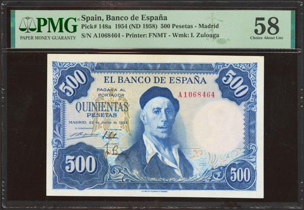 M0000024289 - Spanish Bank Notes